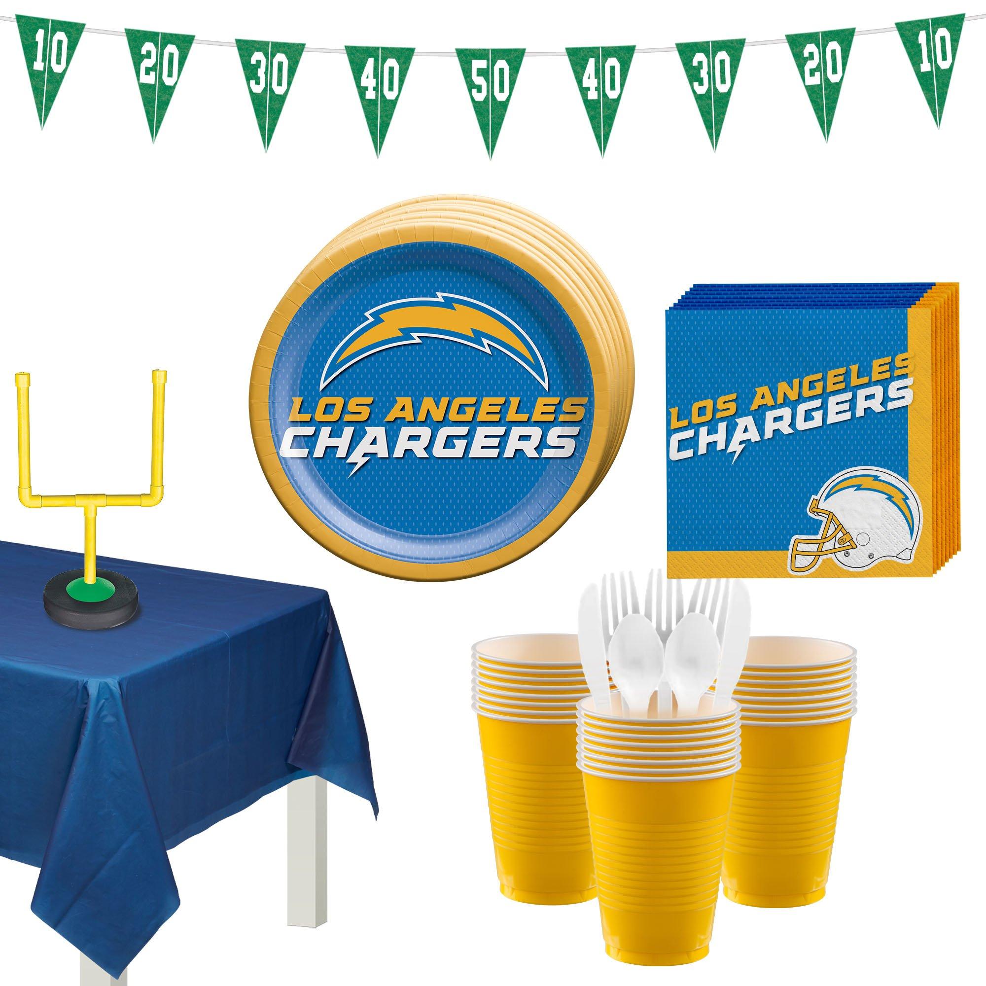 Los Angeles Chargers Party Supplies Pack